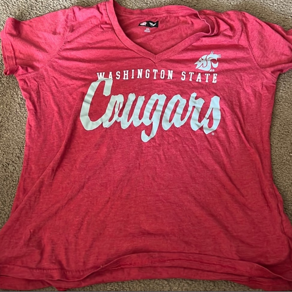 Washington State Cougars Red T-Shirt